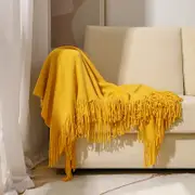 130x230cm Knit Throw Blanket for Couch Sofa Chair Bed Home Decoration Soft Warm Cozy Light Weight