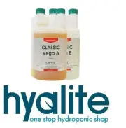 Canna Classic Vega A & B 1L Hydroponic Nutrient Grow Veg