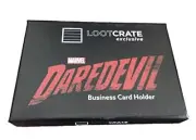 MARVEL DAREDEVIL NELSON & MURDOCK BUSINESS CARD HOLDER LOOT CRATE EXCLUSIVE NEW