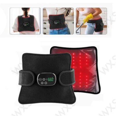 Infrared Light Therapy Waistband Heated Massage Pad for Body Pain Relief