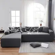 WaterProof Sofa Cover Stretch Slipcovers Soft Durable Burgundy Red Couch Cover 1 Piece Spandex Fabric Washable Furniture Protector fit Armchair Seat/Loveseat/