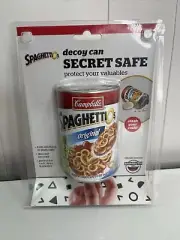 SPAGHETTIOS Decoy Can Secret SAFE Money Holder - NIB