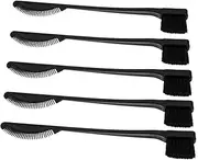 Generic Portable Beauty Tool: 5pcs Set of Eyebrow Brush Lash Comb for Quick Makeup Touch-ups