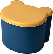UPKOCH Cartoon Storage Stool for Boys and Girls Storage Box Book Organizer for Toys Games Clothes Art Supplies Room