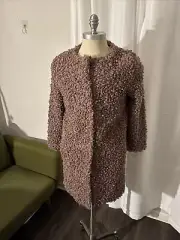 New With Tags Women’s Small Sundance Mauve Teddy Coat