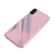 Shockproof Transparent Tpu Soft Case For Iphone Xr (Pink)