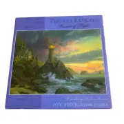 Ceaco Thomas Kinkade Rock Of Salvation 1000 Pieces Puzzle Box Damage NEW