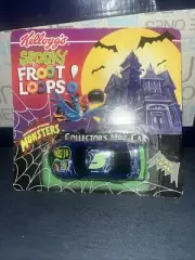 Kellogg’s Spooky FROOT LOOPS Universal Studios monsters Car Racing
