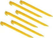 Coleman 1337387 ABS Tent Pegs, Yellow, 300mm, Pack of 6