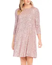 Karen Kane Sequined Swing Dress