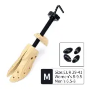 1 Pcs Unisex Shoe Stretcher Wooden Shoes Tree Shaper Rack Pine Wood Adjustable F