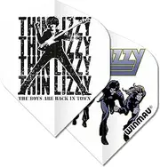 [WINMAU] Rock Legends Thin Lizzy Dart Flights - 1 set per pack (3 flights in total)