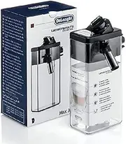 [De'Longhi] Milk Jug DLSC011, LatteCrema Milk Frothing System, Suitable for PrimaDonna S Deluxe, Eletta Cappuccino and PrimaDonna Class Fully Automatic Coffee Machines, Clear