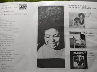 45 rpm 7吋單曲 Roberta Flack【Killing Me Softly with This Song】