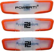POWERTI Tennis Vibration Dampener-Set of 3-Shock Absorber for Tennis Strings Racket,Premium Durable Long-Lasting