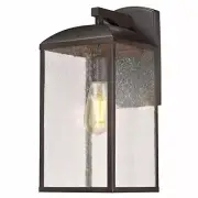 Westinghouse 6374200 Piazza One-Light Outdoor Wall Lantern, Victorian Bronze Fin
