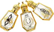 Luxshiny 3pcs Roll Essential Oil Bottles Portable Perfume Dispenser with Rolling Ball Design for Travel and Fragrance Storage Craftsmanship and Sealing Ability