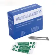 100pcs Scalpel Blades Dental Dental Sterilized Blades Medical Blades