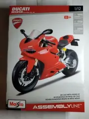 New Maisto 1:12 Ducati 1199 Panigale Assembly Line Die Cast Metal Model Kit