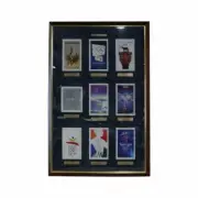 Australian Olympic Games Champions 9 Signatures on Poster Cards - Framed