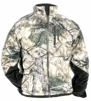 Cabela's SCENT FACTOR Wind & Waterproof Mountain Mimicry Silent Hunting Jacket