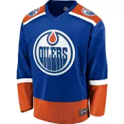 Fanatics Edmonton Oilers Breakaway NHL Mesh Jersey Royal L