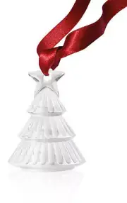LALIQUE CRYSTAL 2018 CHRISTMAS TREE ORNAMENT CLEAR #10647200 BRAND NIB SAVE$ F/S