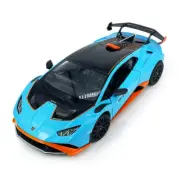 1/18 Lamborghini Huracan STO Model Car Diecast Metal Vehicle 2 Doors Trunk Open