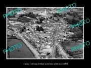 OLD 6 X 4 HISTORIC PHOTO OF CAVAN Co CAVAN IRELAND AERIAL VIEW OF TOWN c1950