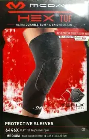 McDavid HEX TUF 6446X Leg Sleeve / Pair S/M/L Basketball Football Netball
