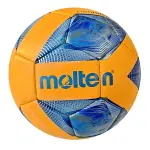 MOLTEN FOOTBALL #5 [F5A2000-OB] 足球 5號 國中 成人 亮面 機縫 22CM 橘藍