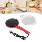 Electric Pancake Maker Crepe Baking Pan Non-Stick Frying Griddle Machine 600W 7"