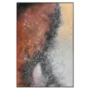Nebula Textured Acrylic Framed Canvas 3D Textured Wall Art