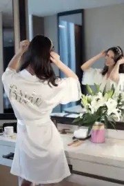 Shiraleah Bride Robe-White-L/XL Size-NEW in Original Packaging