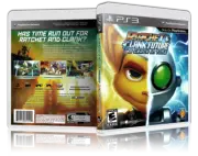 Ratchet and Clank Future: A Crack in Time - Custom PS3 Cover and Case. NO GAME!!