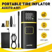 Tire Inflator Air Pump Portable 150PSI Air Pump LCD Digital Pressure Gauge EAW