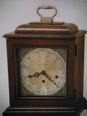 Brand New Box Howard Miller Samuel Watson Mantel Clock Windsor Cherry - 612 429