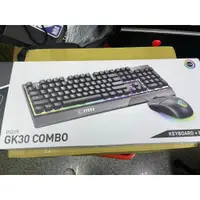 在飛比找蝦皮購物優惠-MSI VIGOR GK30 COMBO TC 電競鍵盤滑鼠