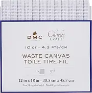 DMC CR9113 Waste Canvas, 12 by 18-Inch, 10 Count