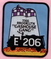 New York City Fire Dept Engine 206 Patch Purple Top