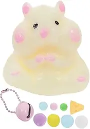 COSMEVIVI 1 Set Squeeze Fidget Stretchy Mouse TPR Material for Adults Fun Sensory Plaything for