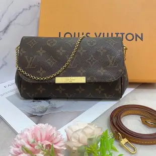 [二手] LV M40717 Favorite PM 小號鏈條斜背包