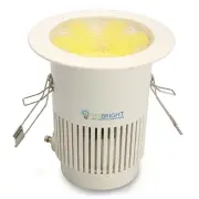 8W 240VAC Warm White Dimmable LED Downlight Kit