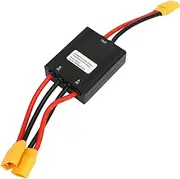 Asixxsix Double Battery Discharge Converter for E Bike, 20V to 72V Dual Battery Pack Switch Balancer, Dual Batterys Parallel Module Adapter for Electric Bike Replacement