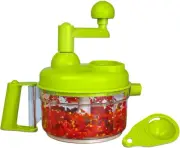 Manual Vegetable Cutter Food Processor 8 in 1 - Chopper, Mixer, Blender, Whipper