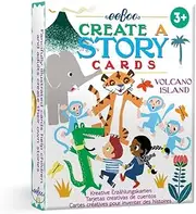 eeBoo Volcano Island Create A Story Pre-Literacy Cards