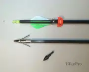 Advanced Super Compact Take-Down Survival Fishing Arrows w/ AMS Safety Slide - 1
