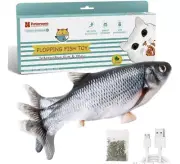 Potaroma Cat Toys Flopping Fish 2022 Upgraded New M51