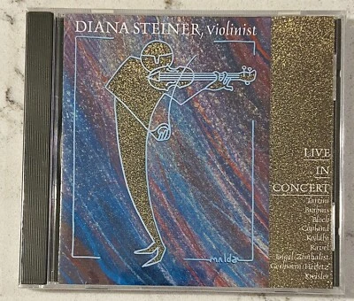 NEW & SEALED ~ DIANA STEINER, VIOLINIST LIVE IN CONCERT (CD, 2007, FatRockInk) ~