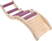 NOLITOY Climbing Ladder for Parrots Bird Playground Toys for Cockatiels Parrot Climbing Toy Bird Stand Rack